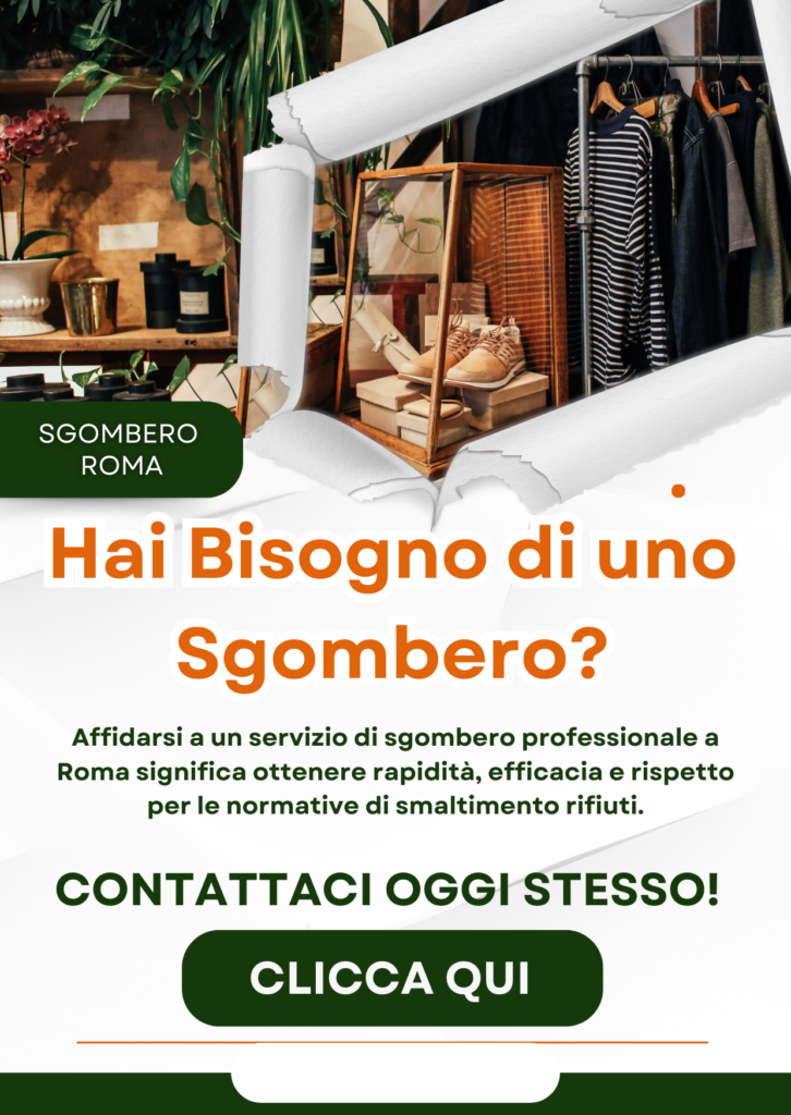 RICHIESTA PREVENTIVO SGOMBERO ROMA